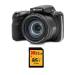 Kodak PIXPRO AZ425 Astro Zoom 20MP Digital Camera with 42x Optical Zoom (Black) with Kodak 32GB SD card bundle