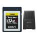 Sony 512GB TOUGH CEB-G Series CFexpress Type B Memory Card with XQD/SD Card Reader Bundle