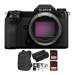 Fujifilm GFX 50S II Medium Format Mirrorless Camera Body with Lowepro ProTactic BP 450 AW II Backpack Memory Card