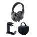 AKG K371-BT Bluetooth Closed-Back Foldable Studio Headphones Bundle with Knox Gear Headphone Case & Hanger Mount
