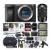 Sony Alpha a6400 Mirrorless Digital Camera Body Kit with Shooting Grip and Mic