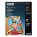 Epson Photo Paper Glossy (8.5 x 11 Inch, 100 Sheets)