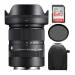 Sigma 18-50mm f/2.8 DC DN Contemporary Lens for Sony E mount with CPL Filter and Accessory Bundle