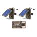 Stealth Cam Lithium Solar Power Panel (2-Pack) with Card Reader