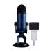 Blue Microphones Yeti (Blackout) Professional Multi-Pattern USB Mic Bundle with Knox Gear Pop Filter