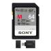 Sony 64GB V60 UHS-II M-Series Memory Card with Sony UHS-II USB 3.1 SD Card Reader bundle