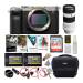 Sony Alpha a7C Full-Frame Mirrorless Camera (Silver) Bundle with FE 70-200mm f/4.0 G OSS Lens