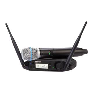 Shure GLXD24+/B87A Z3 Frequency Band Digital Wireless Handheld System with BETA 87A Vocal Microphone