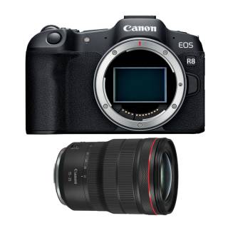 Canon EOS R8 Mirrorless Camera with Canon RF 15-35mm f/2.8L IS USM Wide-Angle Lens