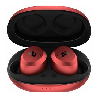 Ausounds True Wireless Hybrid Active Noise Cancelling Titanium Driver Earbuds (Red)