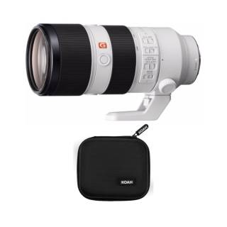 Sony FE 70-200mm f/2.8 GM OSS Lens with Koah Hard-Shell Filter Case bundle