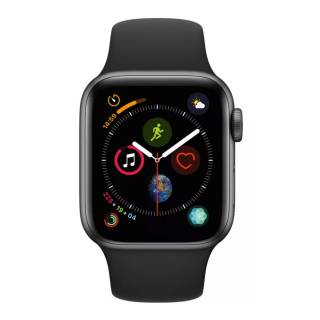 Apple Series 4 40mm Wi-Fi 16GB Smartwatch with Stainless Steel Case (Space Black, Refurbished)