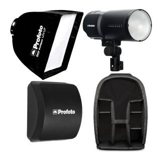 Profoto B10X Plus Off-Camera Flash and Continuous Light with Li-Ion Battery and Accessory Bundle