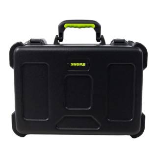 Shure Molded Plastic Case with Drops and TSA-Accepted Latches for 30 Wired Microphones