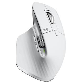 Logitech MX Master 3S For Mac Performance Wireless Mouse (Pale Grey)
