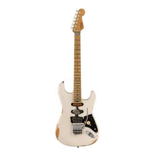 EVH Frankenstein Relic Series Electric Guitar With Direct-Mount Wolfgang Humbucker (Relic White)