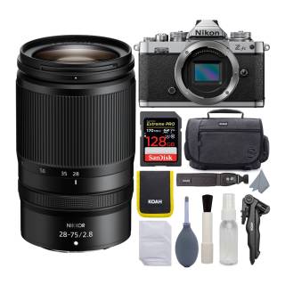 Nikon NIKKOR Z 28-75mm f/2.8 Lens Bundle With Digital Camera, Memory Card and Gadget Bag