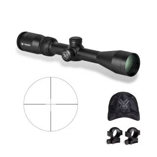 Vortex Crossfire II 3-9x40 Scope (Dead-Hold BDC MOA Reticle) With 1-inch Scope Rings and Hat-1f32082d918f660f.jpg