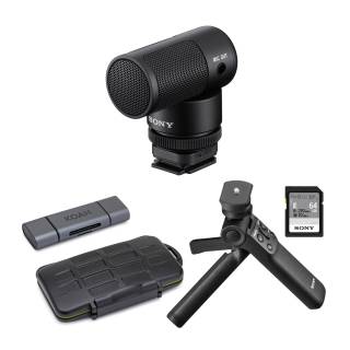 Sony ECM-G1 Vlogger Shotgun Microphone with Sony ACCVC1 Vlogger Accessory Kit bundle-2611aa71c3da78a8.jpg