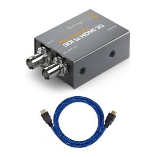 Blackmagic Design Micro Converter SDI to HDMI 3G (with Power Supply) bundle