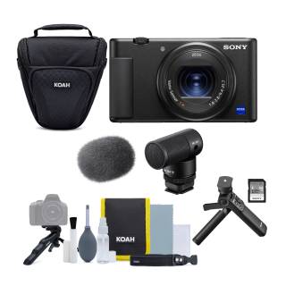 Sony ZV-1 Camera for Content Creators and Vloggers Bundle with Accessory Kit