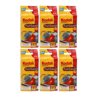 Kodak Funsaver Disposable Camera with Flash (6 Pack)