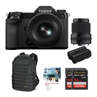 Fujifilm GFX 50S II Medium Format Mirrorless Camera with 35-70mm and 30mm f/3.5 Lens Bundle