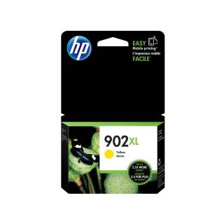 HP 902XL Yellow Fade-Resistant, Pigment-based Original High Yield Inkjet Ink Cartridge (750 Pages)
