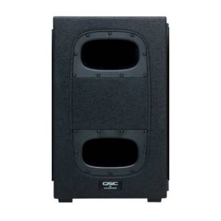 QSC KS112 2000W 12-Inch Ultra-Compact Active Powered Subwoofer with Class D Amplifier Module (Black)