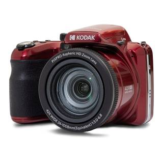 Kodak PIXPRO AZ425 Astro Zoom 20MP Digital Camera with 42x Optical Zoom, Full HD Video, HDR (Red)