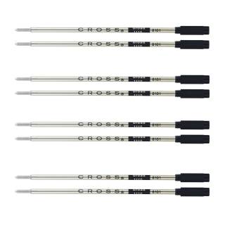 Cross 1.3mm Broad Tip Ballpoint Pen Refill for Cross Standard Ballpoint Pens (Black, 8-Pack)