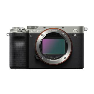 Sony Alpha a7C Full-Frame Compact Mirrorless Camera Body (Silver)