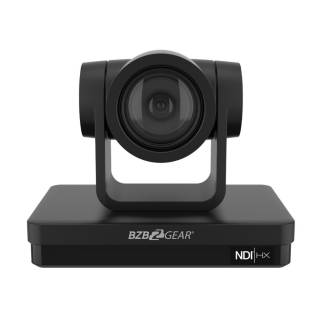 BZBGear Universal NDI/HDMI/SDI/USB Live Streaming PTZ Camera with 12x Zoom (Black)