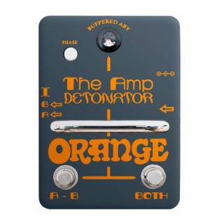 Orange Amp Detonator Buffered ABY Switcher and ABY Pedal with Tri-Color LED (9-12V DC Input)