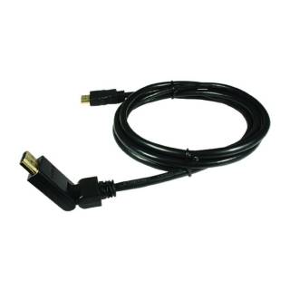 Steren 6-Feet 4K HDMI High-Speed Cable with Swivel Head