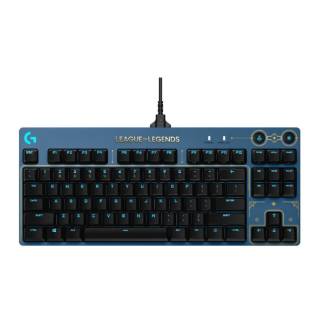 Logitech G PRO Mechanical GX Brown Tactile Switch Gaming Keyboard with RGB Backlighting League of Legends Edition