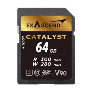 Exascend Catalyst 64GB SD Series (UHS-II, V90)
