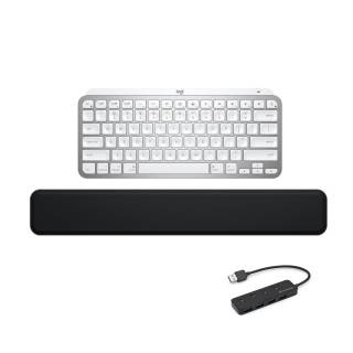 Logitech MX Keys Mini for Mac Minimalist Wireless Illuminated Keyboard Bundle with MX Palm Rest & 4-Port USB Hub-Pale Gray-4a46c53634feb149.jpg