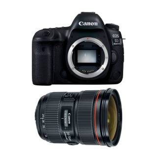 Canon EOS 5D Mark IV DSLR Camera W/EF 24-70mm f/2.8L II