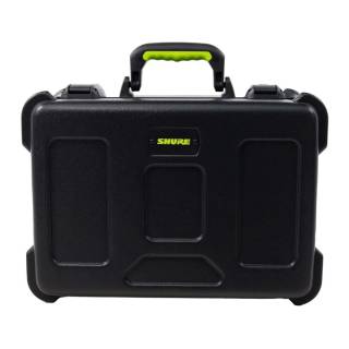Shure Molded Plastic Case with TSA-Accepted Latches for 7 Wireless Microphones and Accessories