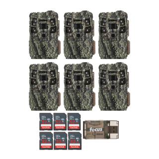Browning Defender Pro Scout MAX Trail Camera w/ 32 GB Memory Card and Card Reader (6-Pack)