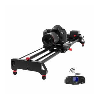 GVM GT-80WD Wireless Carbon Fiber Motorized Camera Slider (31-Inch) with Bluetooth Remote