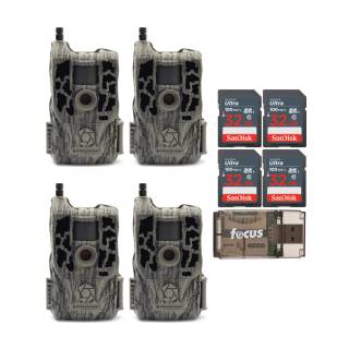 Stealth Cam Reactor 26MP Trail Camera (AT&T) with 32 GB SD Card and Card Reader
