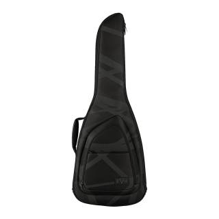 EVH Striped Guitar Gig Bag for Wolfgang, Striped, and 5150 Series EVH Guitars (Black and Gray)