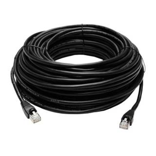 Lorex 100-Feet CAT6 Waterproof, Fire-Resistant, and UV Treated Outdoor Extension Cable (Black)