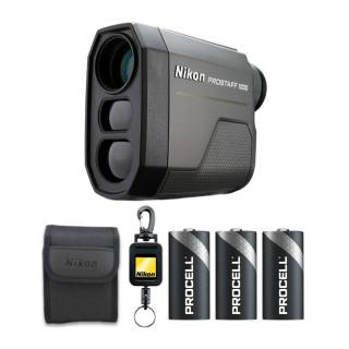 Nikon 6x20 PROSTAFF 1000 Laser Rangefinder with Nikon Retractable Rangefinder Tether and Battery