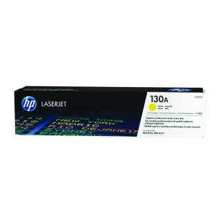 HP 130A Yellow Original LaserJet Toner Cartridge (1000 Pages) for Professional Quality Results