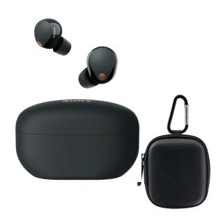 Sony Wf-1000xm5 Truly Wireless Noise Canceling Earbuds (Black) With Hard Shell Earbud Case