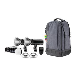 Westcott FJ200 Strobe 2-Light Backpack Kit with FJ-X3 S Wireless Trigger