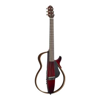 Yamaha SLG200S 6-Steel String Silent Guitar with SRT System (Right-Handed, Crimson Red Burst)